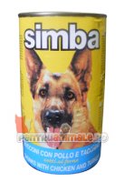 Conserva Caine Simba Dog cu Pui si Curcan